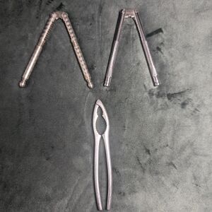 Vintage Nut Cracker Lot. HMQ. Taiwan. Vollrath Japan.